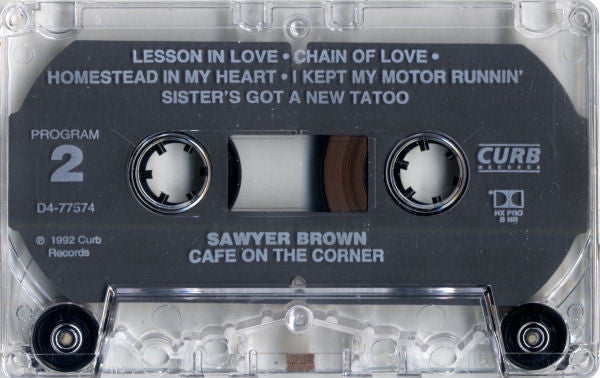 Sawyer Brown : Cafe On The Corner (Cass, Album, Dol)