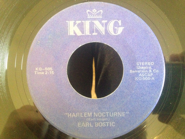 Earl Bostic : Harlem Nocturne / September Song (7", Single)