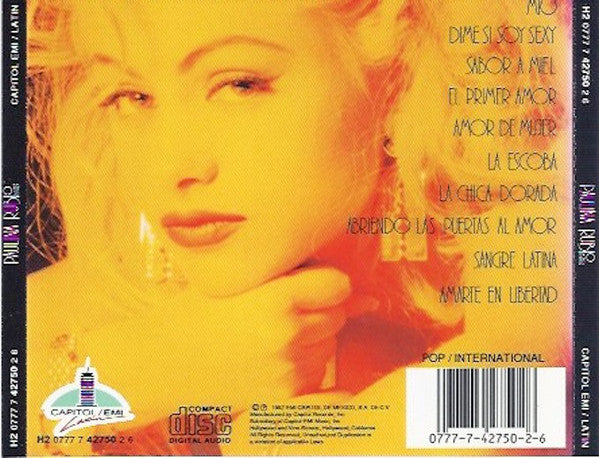 Paulina Rubio : La Chica Dorada (CD, Album)