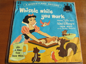Snow White (3) : Whistle While You Work (7")