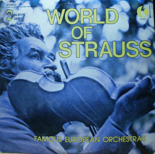 Johann Strauss Jr., Johann Strauss Sr. : The World Of Strauss (2xLP, Comp)