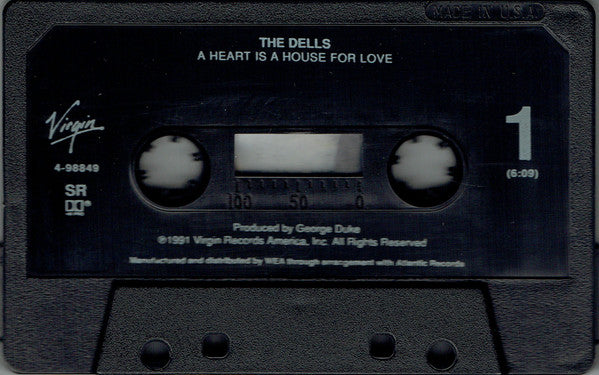 The Dells : A Heart Is A House For Love (Cass, Single)