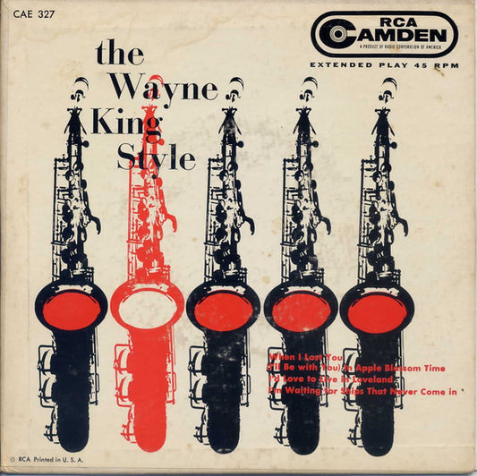 Wayne King And His Orchestra : The Wayne King Style (7", EP)