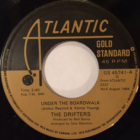 The Drifters : Under The Boardwalk / Saturday Night At The Movies (7")