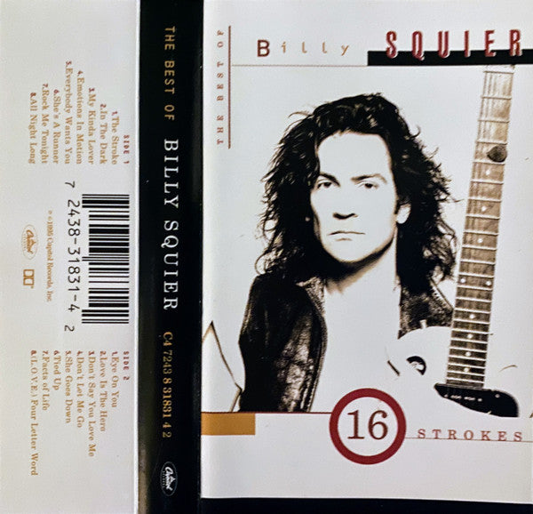 Billy Squier : 16 Strokes: The Best Of Billy Squier (Cass, Comp, RM)