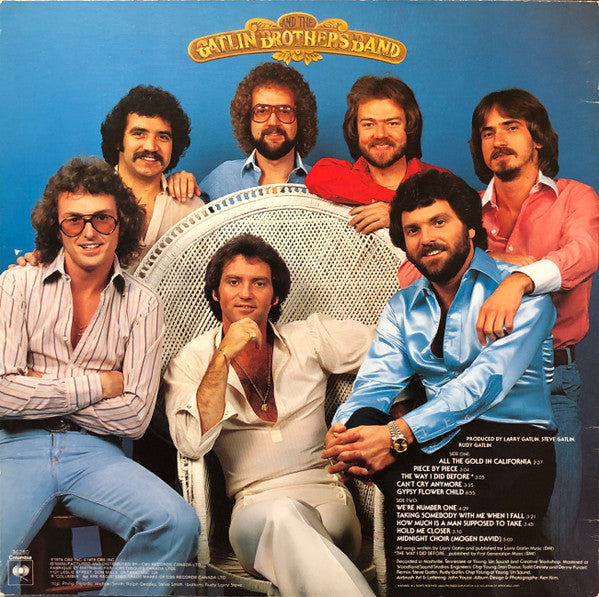 Larry Gatlin And The Gatlin Brothers Band* : Straight Ahead (LP, Album)