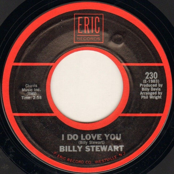 Billy Stewart : I Do Love You / Fat Boy (7")