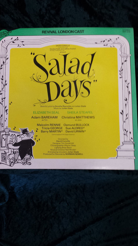 Julian Slade - Elizabeth Seal, Sheila Steafel, Adam Bareham, Christina Matthews : Salad Days - Revival London Cast (LP, Album)