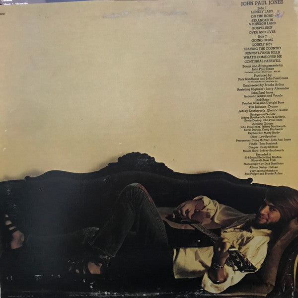John Paul Jones (5) : John Paul Jones (LP, Album)