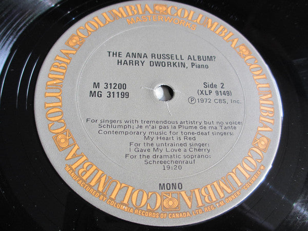 Anna Russell : The Anna Russell Album? (2xLP, Comp, Mono, Gat)