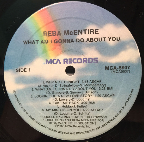Reba McEntire : What Am I Gonna Do About You (LP, Album)