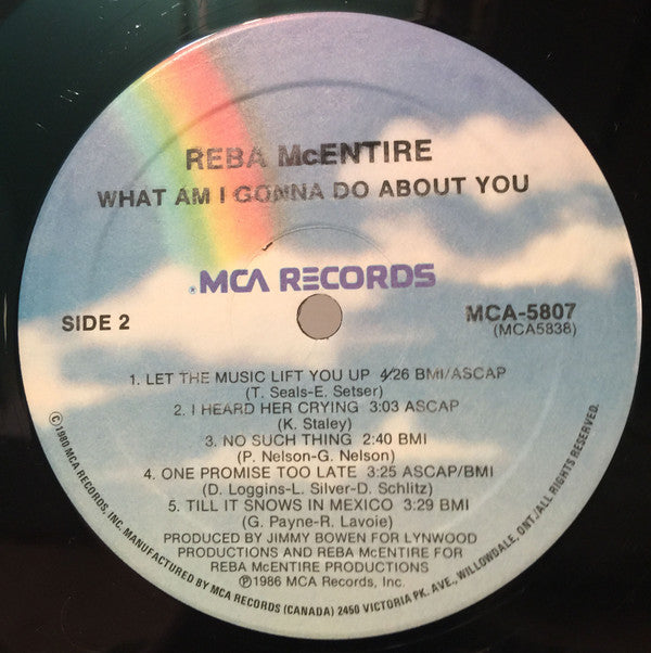 Reba McEntire : What Am I Gonna Do About You (LP, Album)