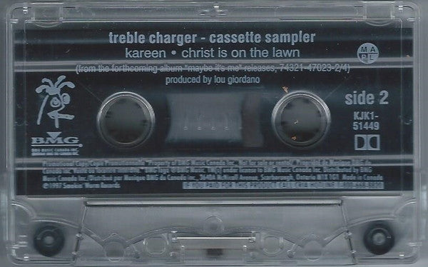 Treble Charger : Maybe It's Me Cassette Sampler (Cass, Promo, Smplr)