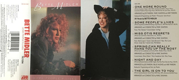 Bette Midler : Some People's Lives (Cass, Album)
