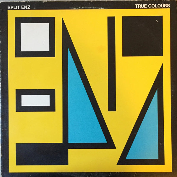 Split Enz : True Colours (LP, Album, Etch, Yel)