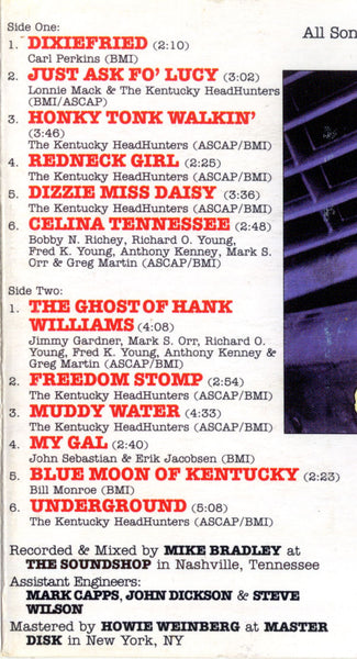 The Kentucky Headhunters : Rave On!! (Cass, Album, Club, Dol)
