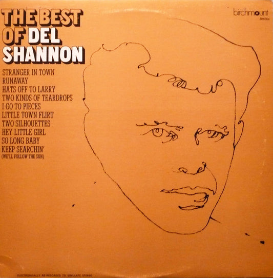 Del Shannon : The Best Of Del Shannon (LP, Comp)